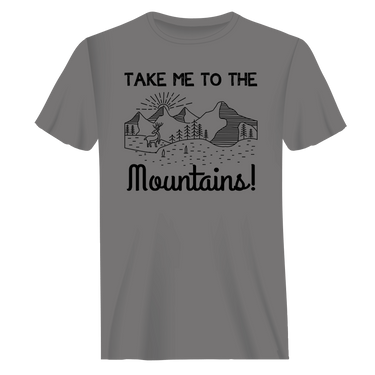Hiking Take Me To The Mountains T-Shirt for Men